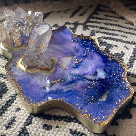 Sliced Agate Style Tray - Picture 11 of 13